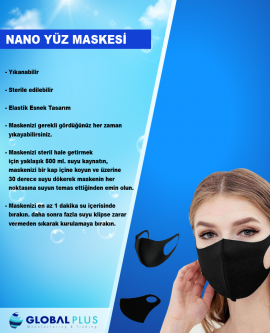 Nano Yüz Koruyucu Maske